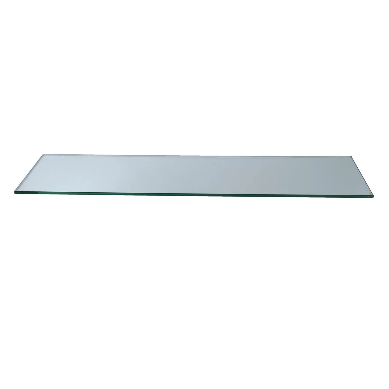 12" x 30" Rectangle Tempered Glass