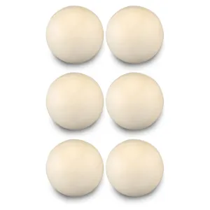 6 Soft Indoor Practice Lacrosse  Balls