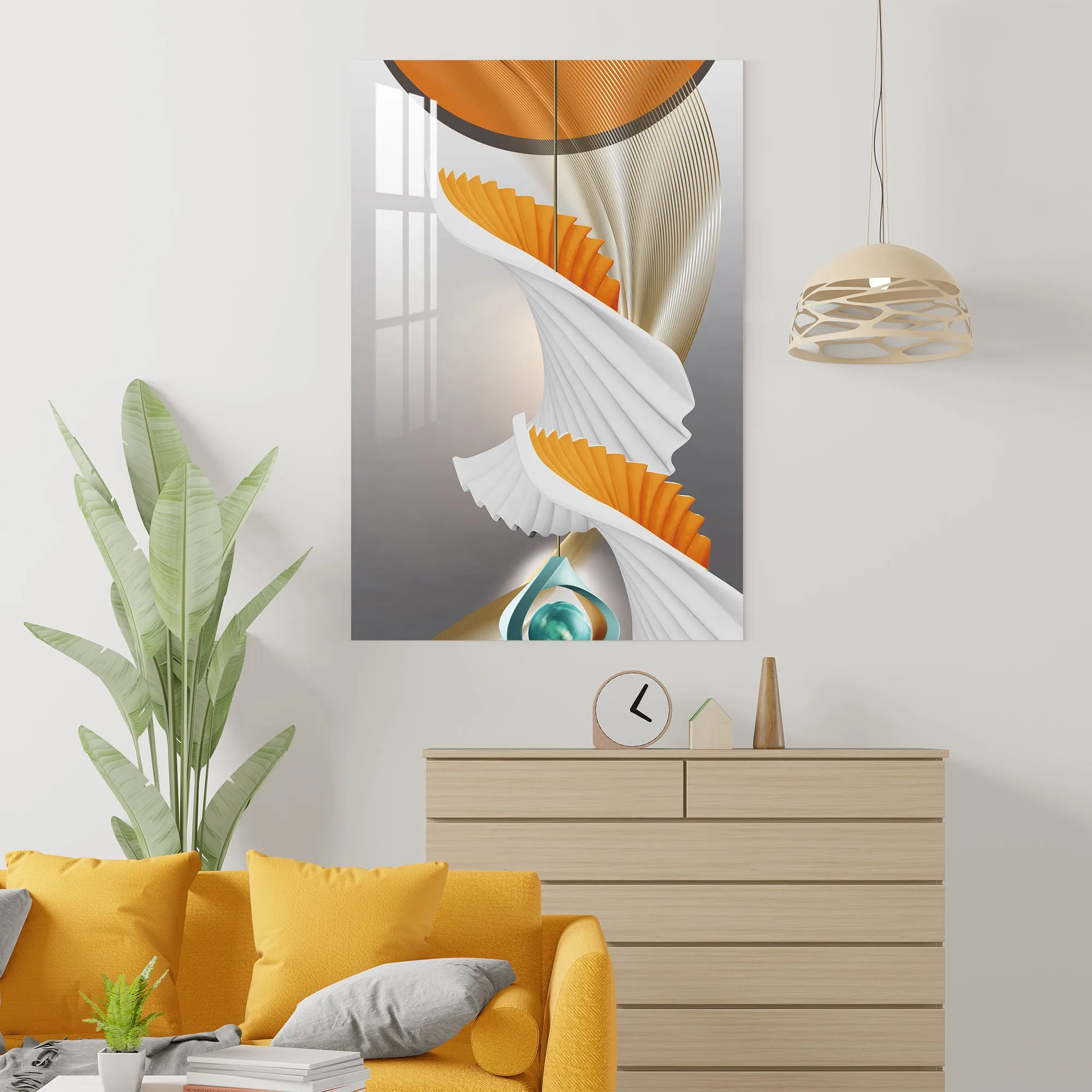 Abstract Architectura Acrylic Wall Art