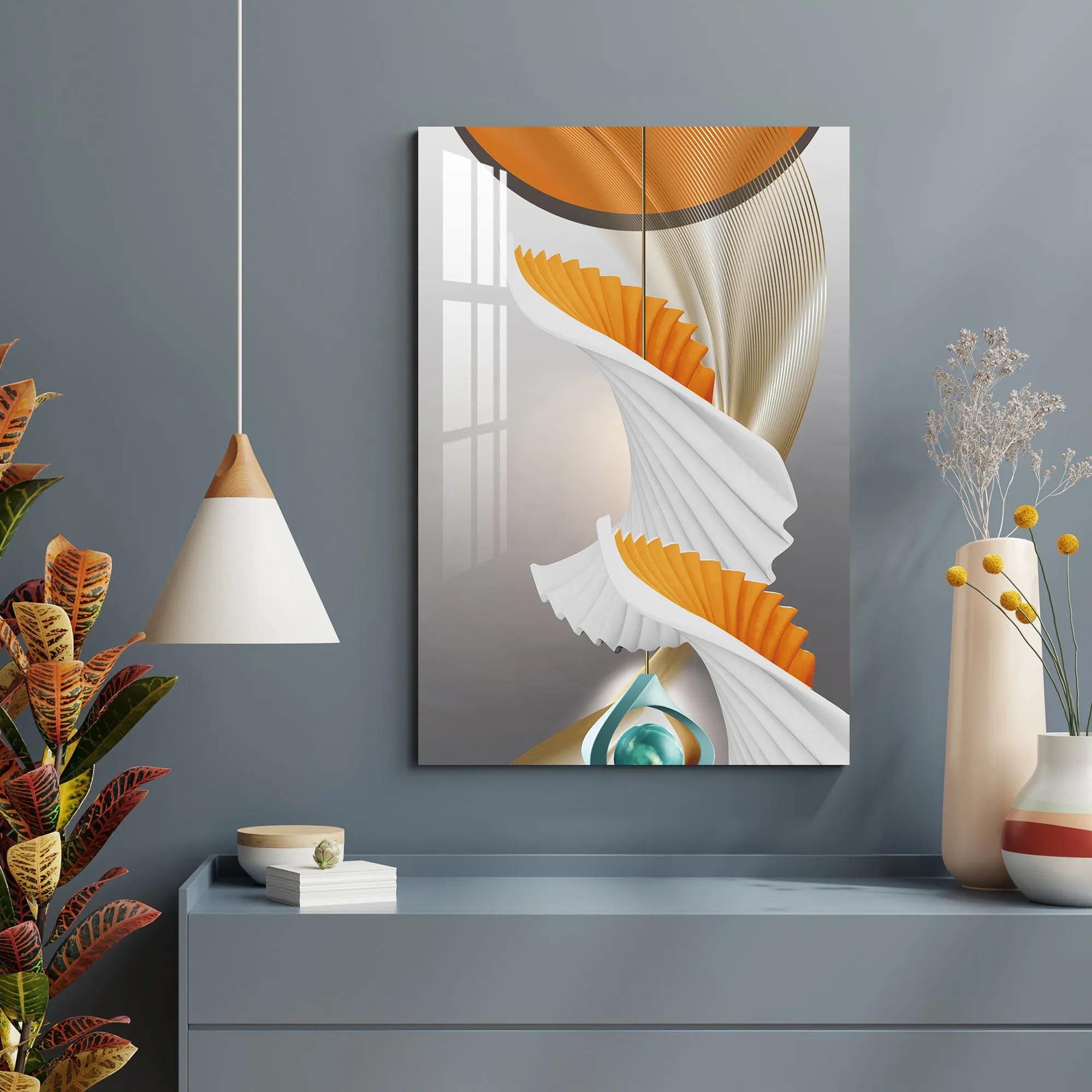 Abstract Architectura Acrylic Wall Art