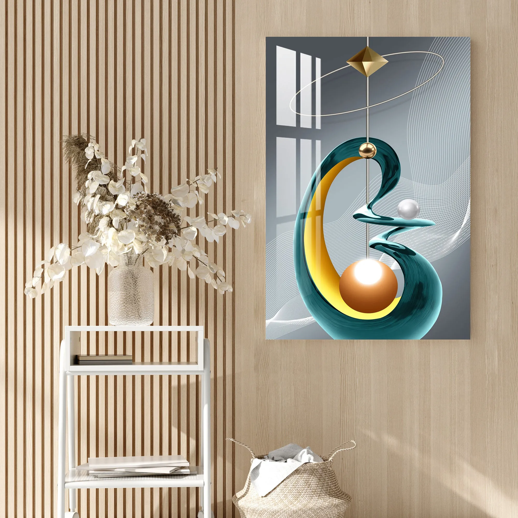 Abstract Geometrical Art Acrylic Wall Art