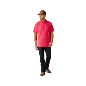 Ariat Men's VentTEK Outbound Hibiscus Classic Fit Pink Shirt