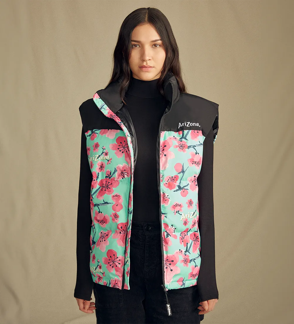 AriZona Blossom Puffer Vest