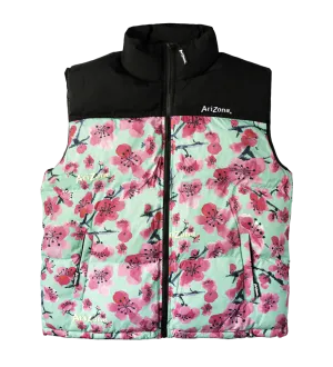 AriZona Blossom Puffer Vest