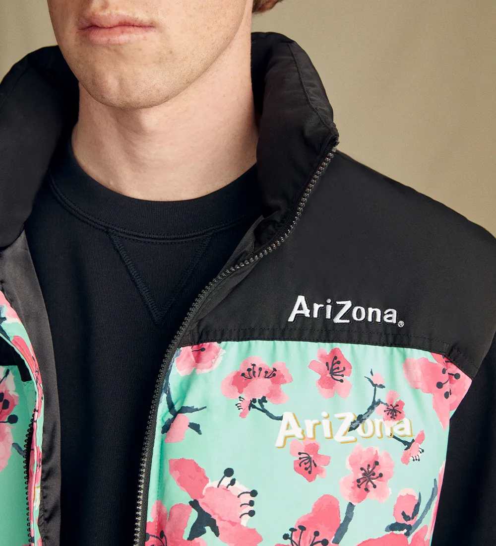 AriZona Blossom Puffer Vest