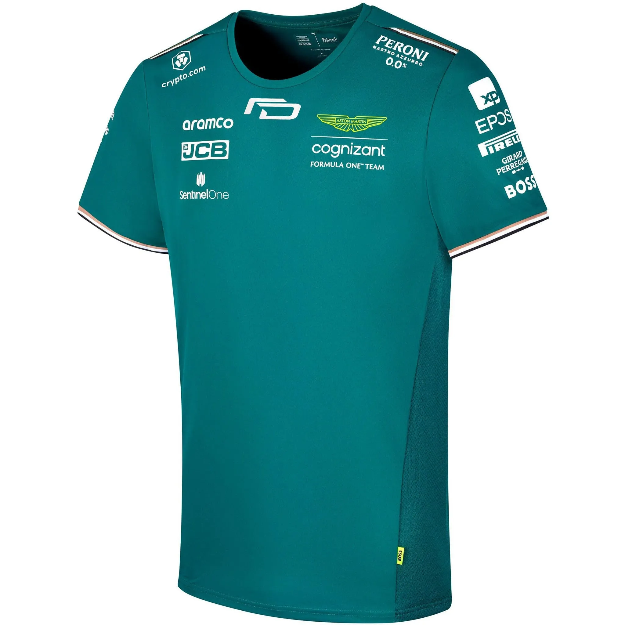 Aston Martin Cognizant F1 2023 Men's Felipe Drugovich Team T-Shirt- Green