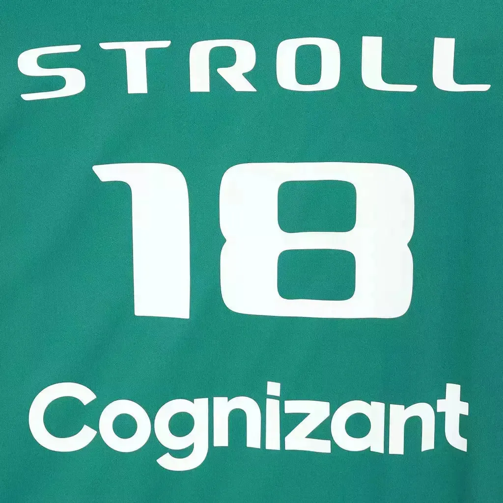 Aston Martin Cognizant F1 Men's Lance Stroll Driver T-Shirt- Green