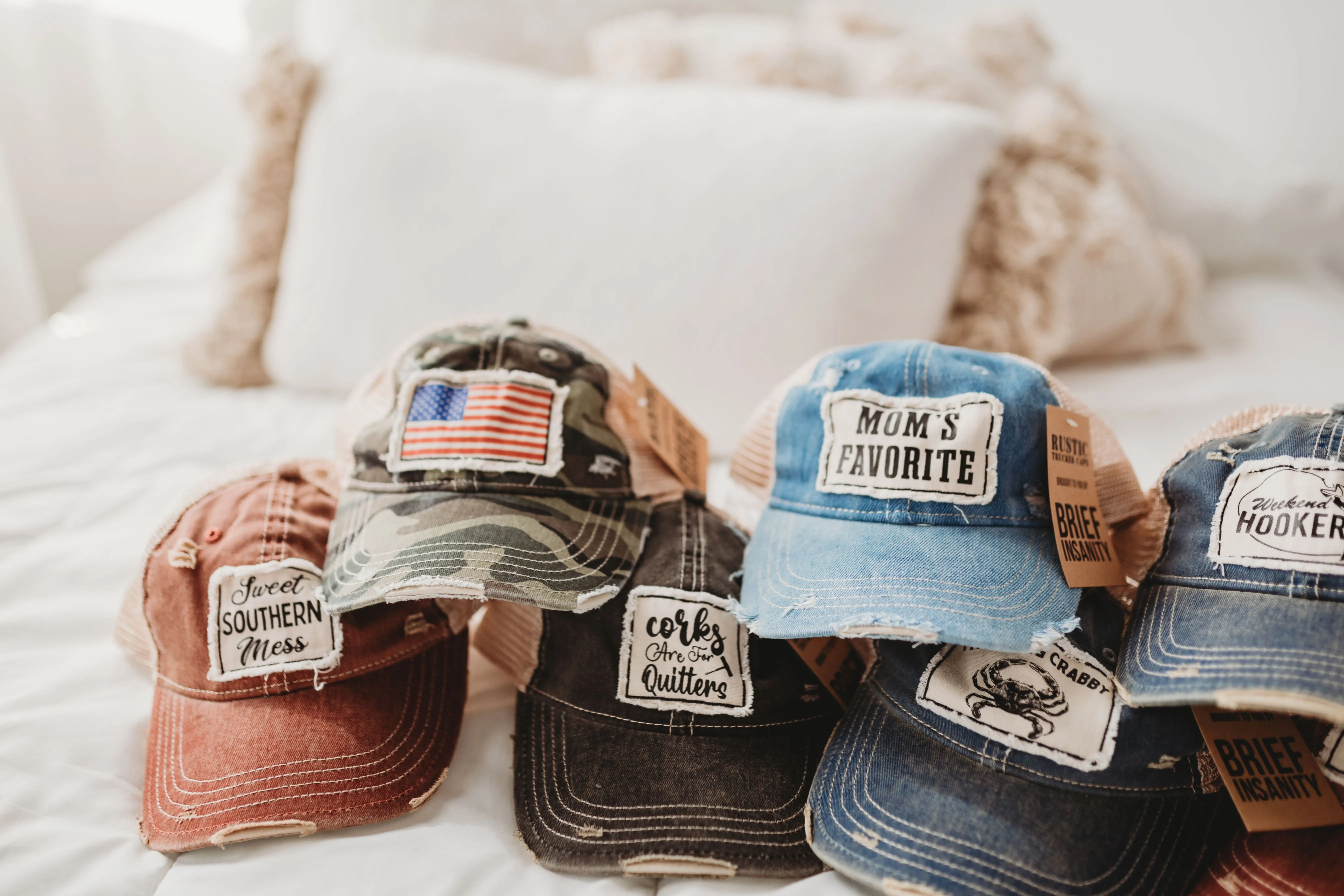 Barn Hair Don't Care Vintage Distressed Trucker Adult Hat