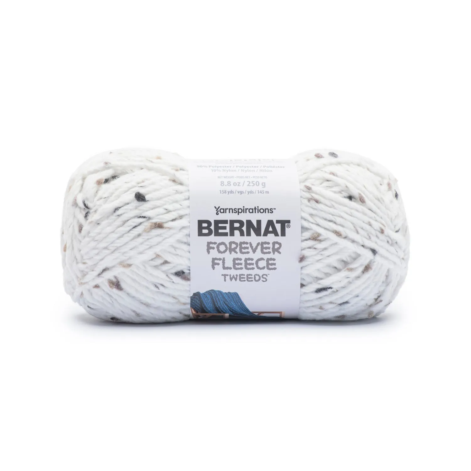 Bernat Forever Fleece Tweeds Yarn (250g/8.8oz) - Clearance shades