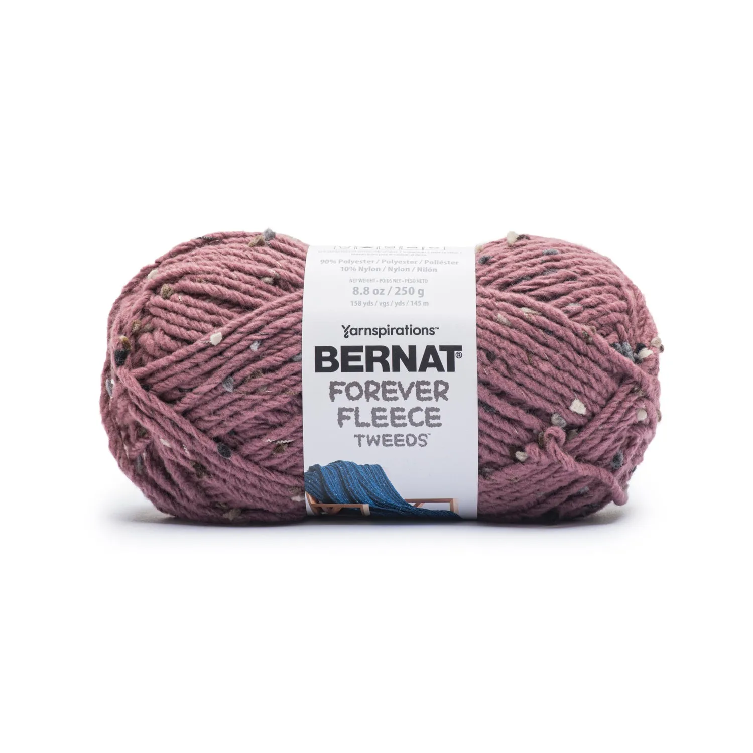 Bernat Forever Fleece Tweeds Yarn (250g/8.8oz) - Clearance shades