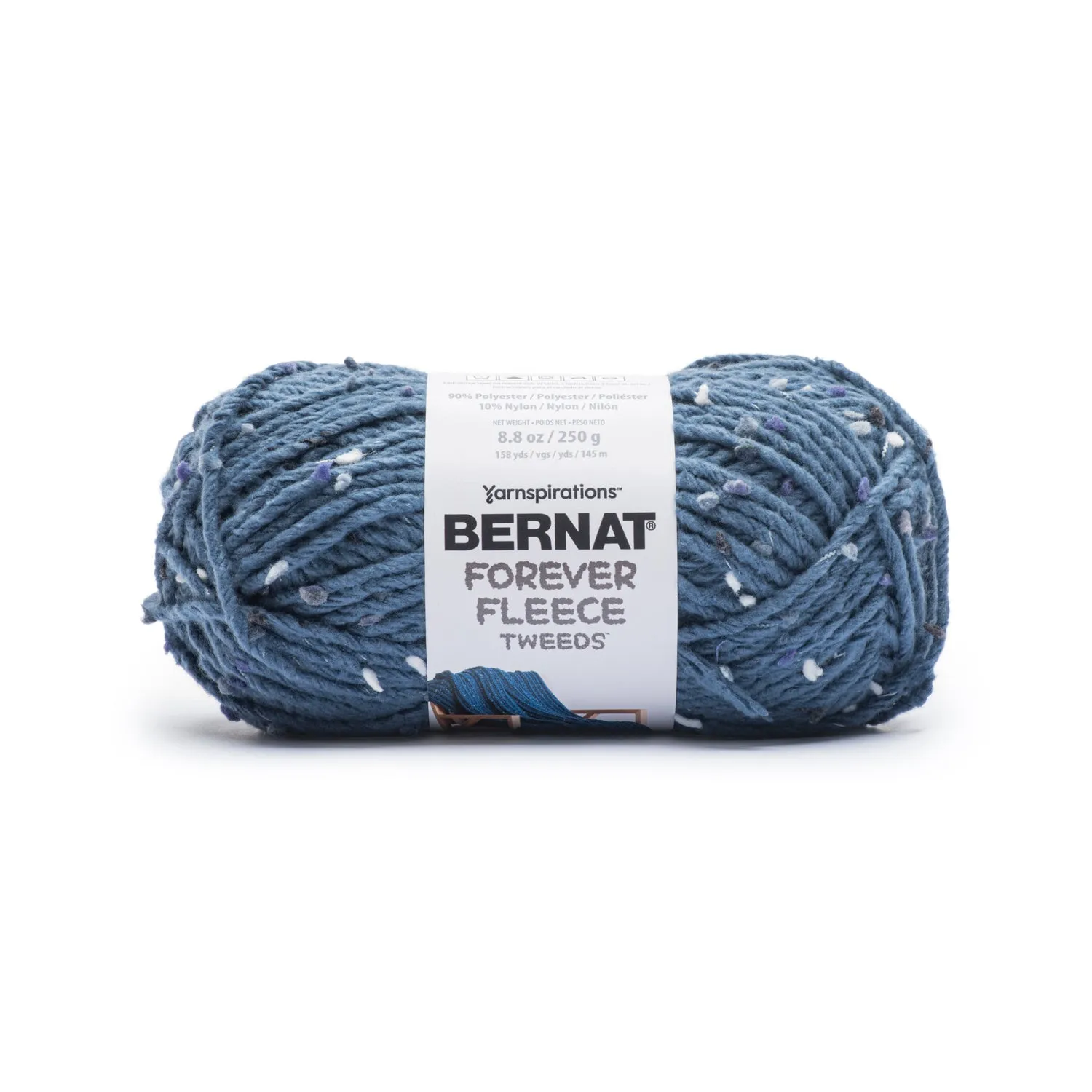 Bernat Forever Fleece Tweeds Yarn (250g/8.8oz) - Clearance shades