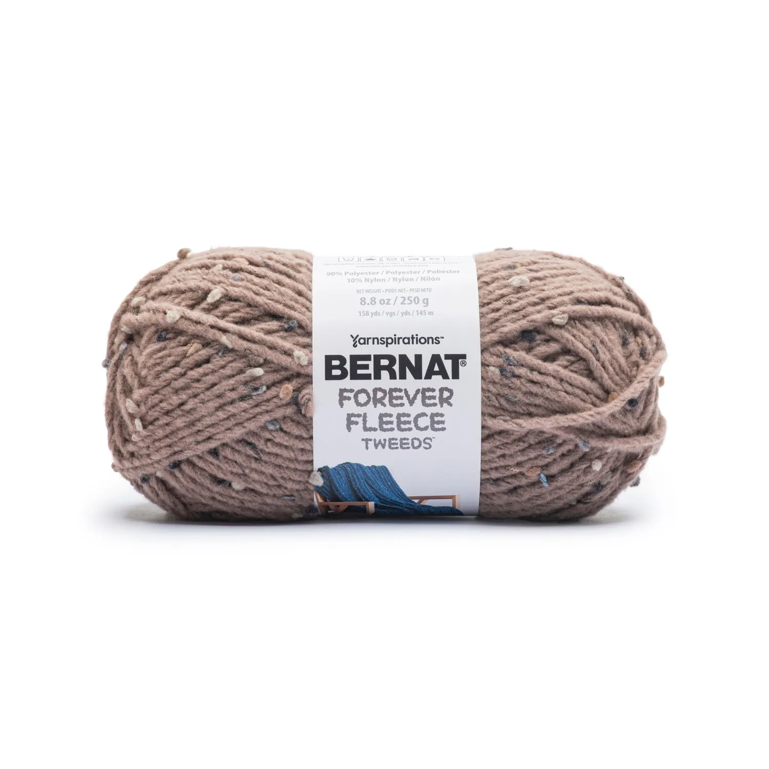 Bernat Forever Fleece Tweeds Yarn (250g/8.8oz) - Clearance shades