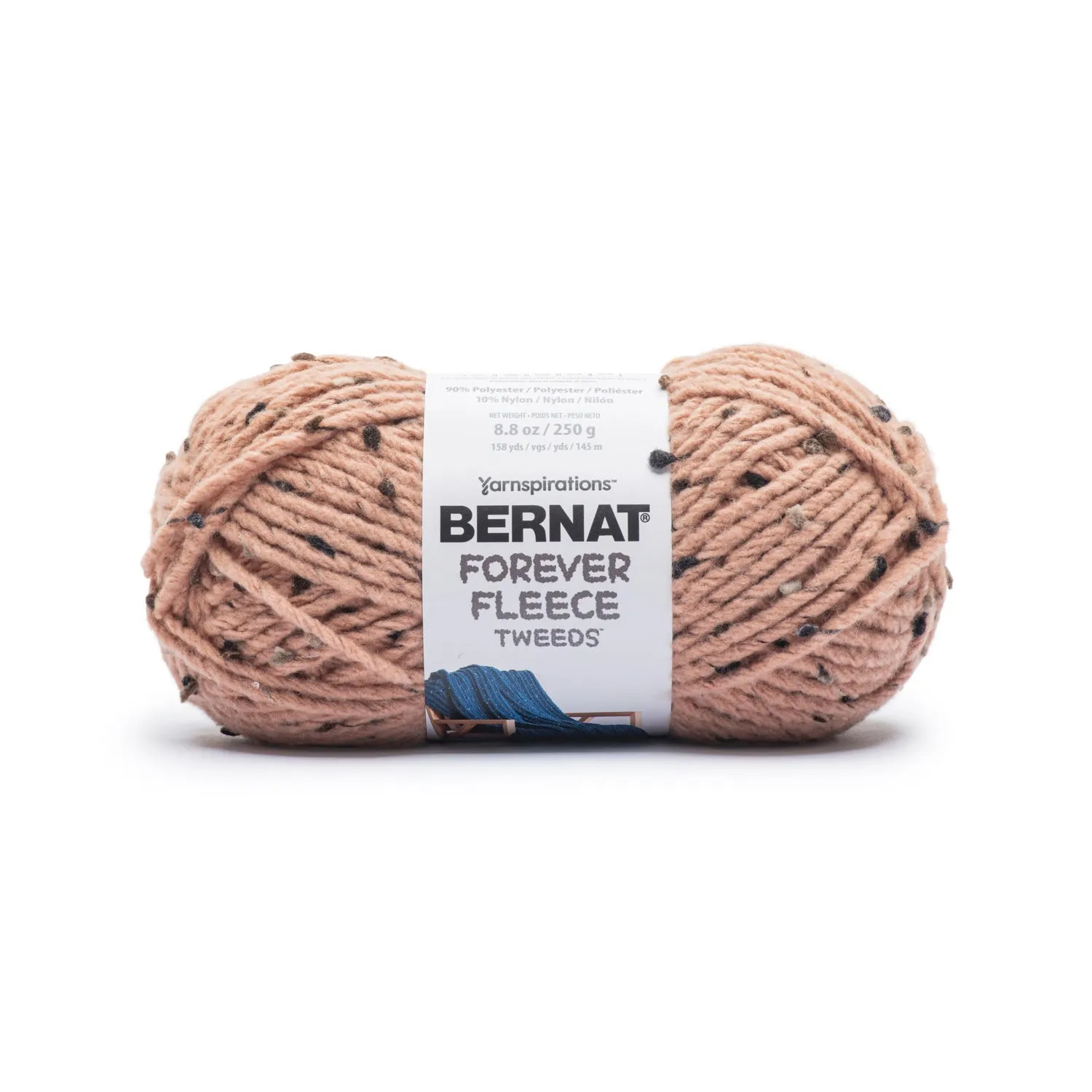 Bernat Forever Fleece Tweeds Yarn (250g/8.8oz) - Clearance shades