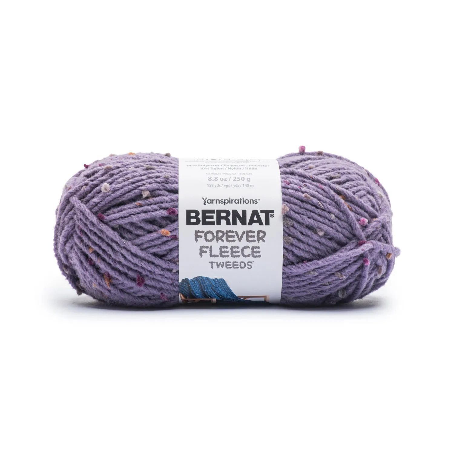 Bernat Forever Fleece Tweeds Yarn (250g/8.8oz) - Clearance shades