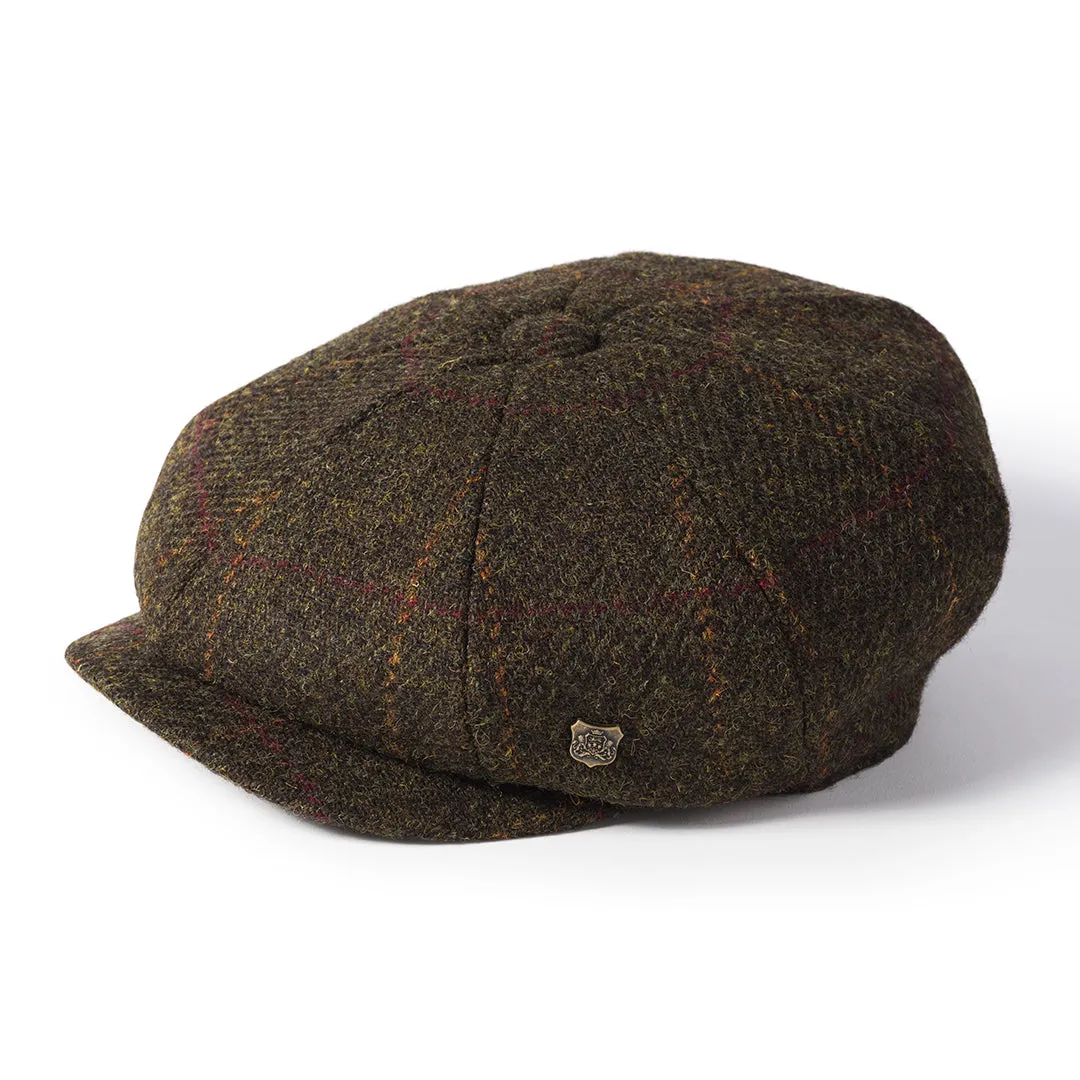 Carloway Harris Tweed Baker Boy Cap 2017 by Failsworth