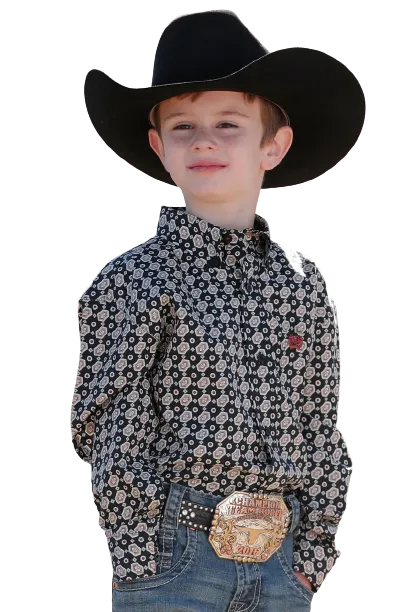 Cinch Kid's Medallion Shirt