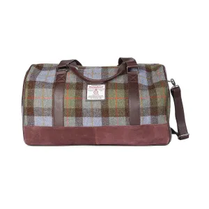 Clyde Harris Tweed Weekend Bag Macleod Tartan