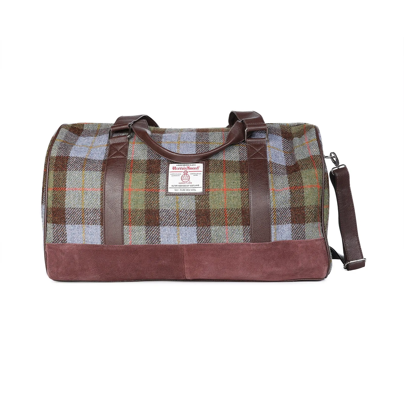 Clyde Harris Tweed Weekend Bag Macleod Tartan