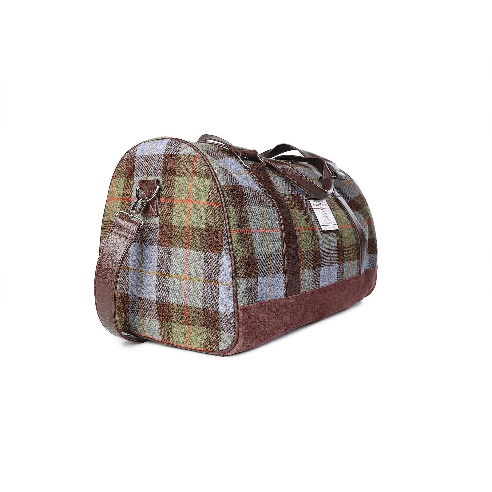 Clyde Harris Tweed Weekend Bag Macleod Tartan