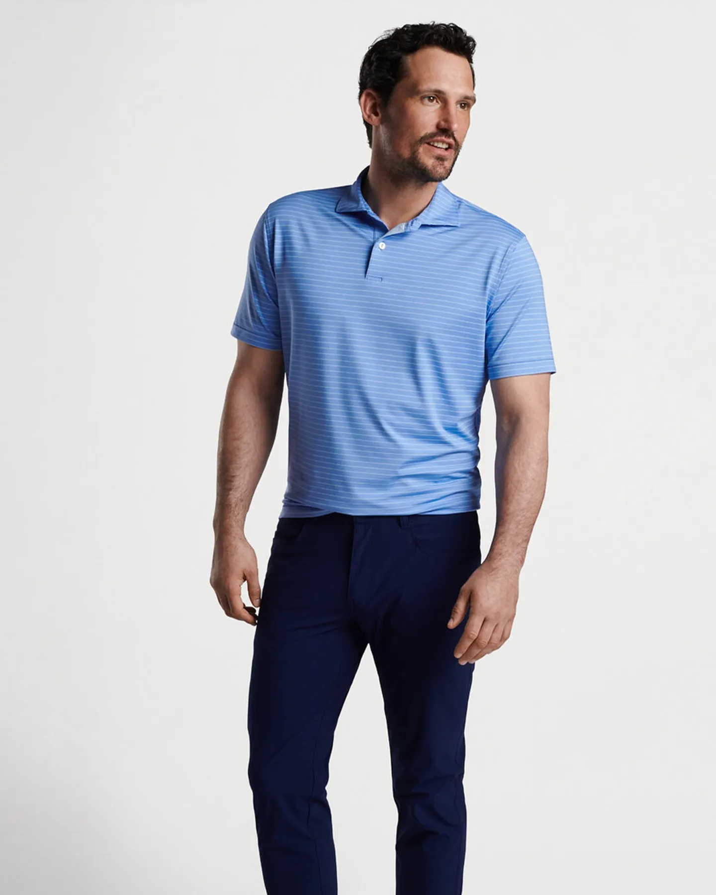 DUET PERFORMANCE JERSEY POLO - VESSEL