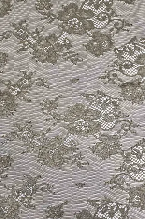 Fennel Seed French Plain Lace FLP-001/19 Fabric