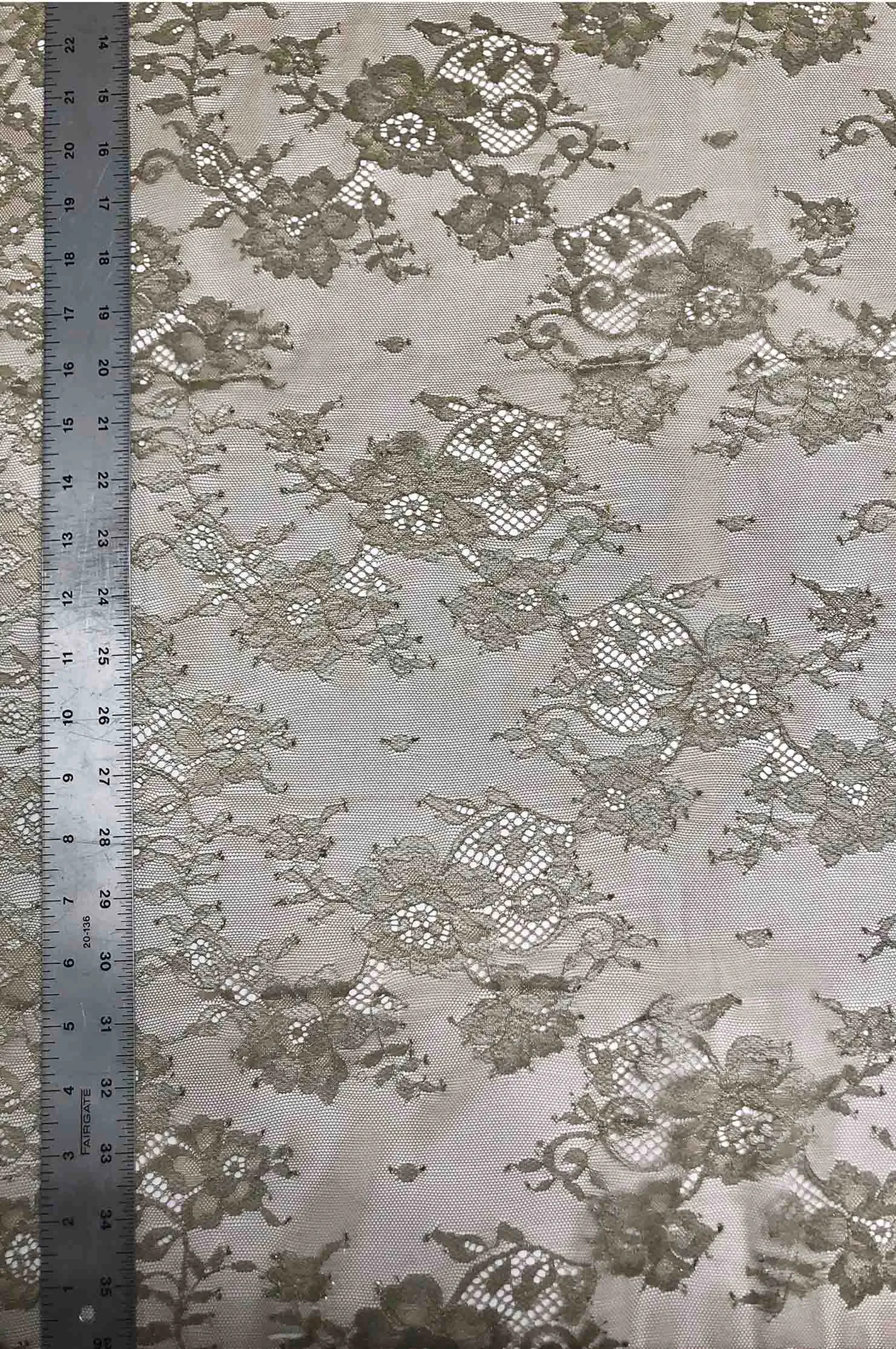 Fennel Seed French Plain Lace FLP-001/19 Fabric