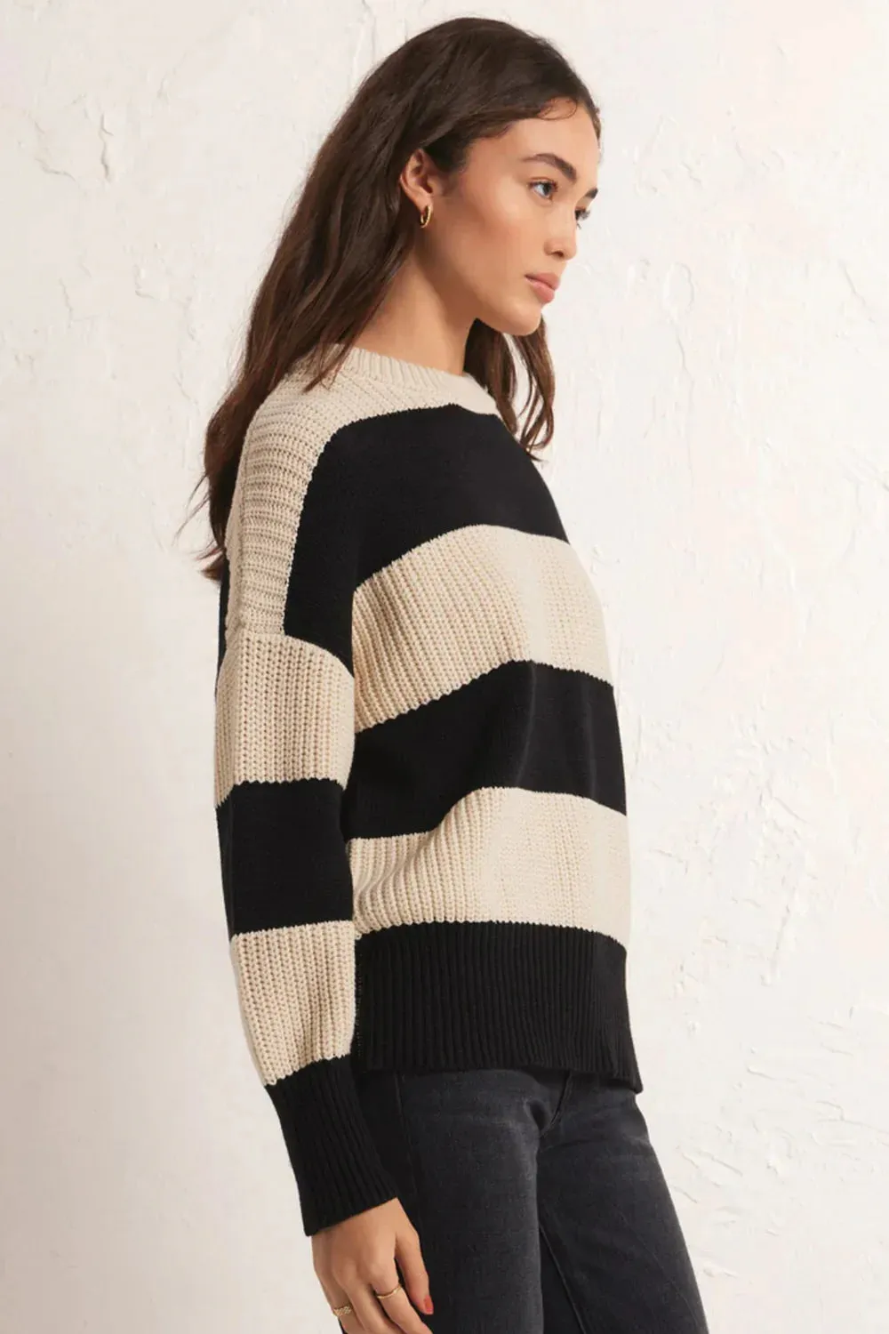 FRESCA STRIPE SWEATER