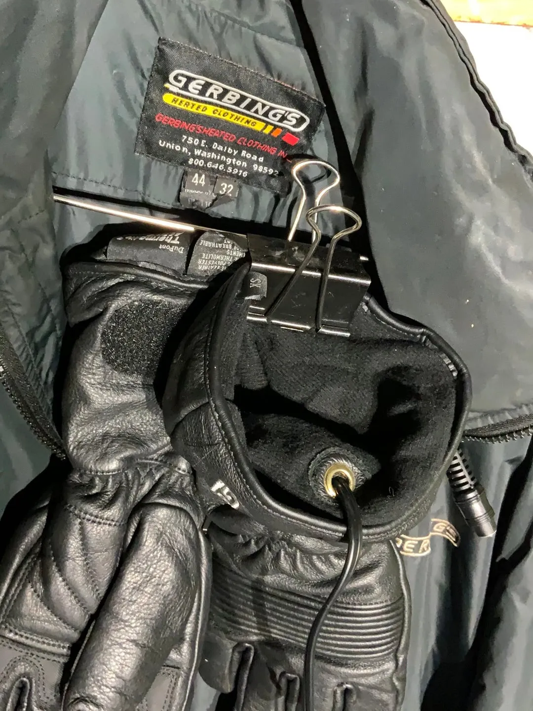 Gerbings heatet jacket & glove combo