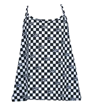 Girls Checker Tank Top