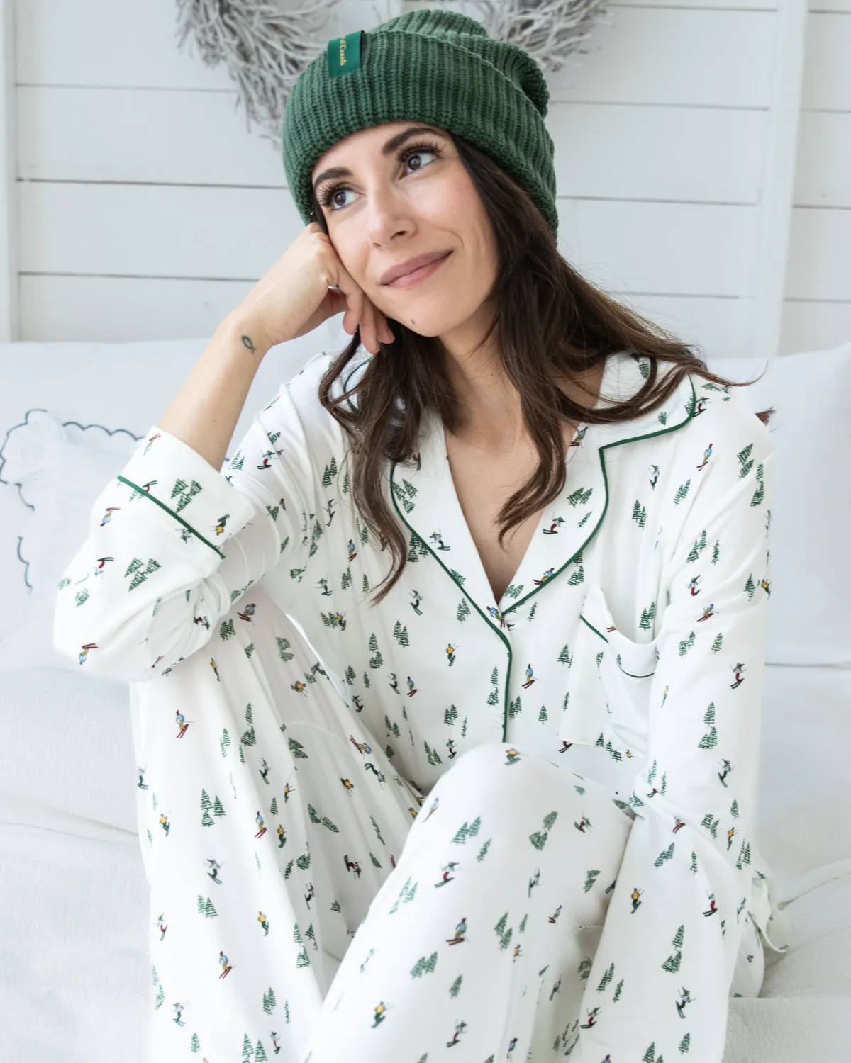 Gisele PJ Alpine Ivory/Forest