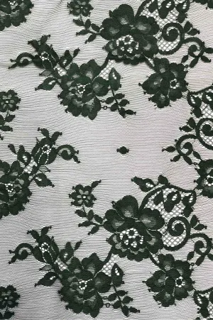 Greener Pastures French Plain Lace FLP-005/3 Fabric