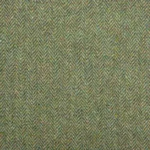 Harris Tweed Herringbone Fabric - Mountain Bracken