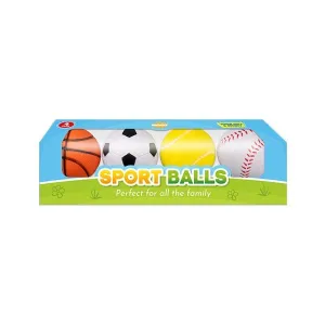 Hoot Sports Balls 4 Pack