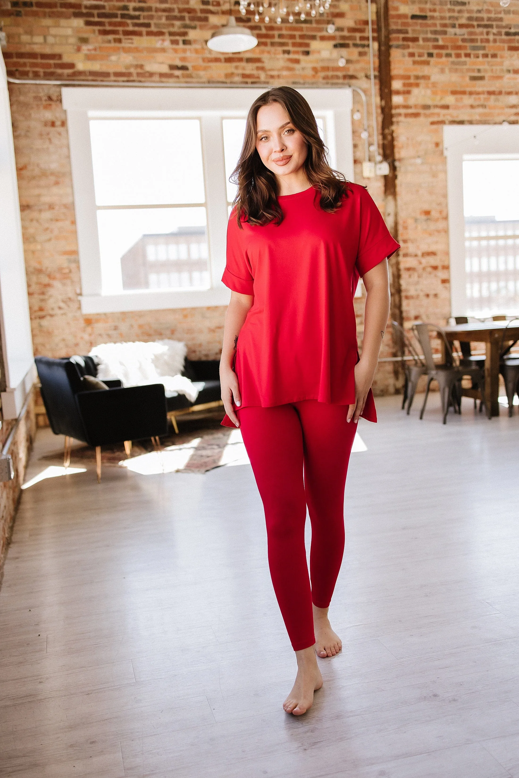 Kammie Microfiber Loungewear Set | S-3XL