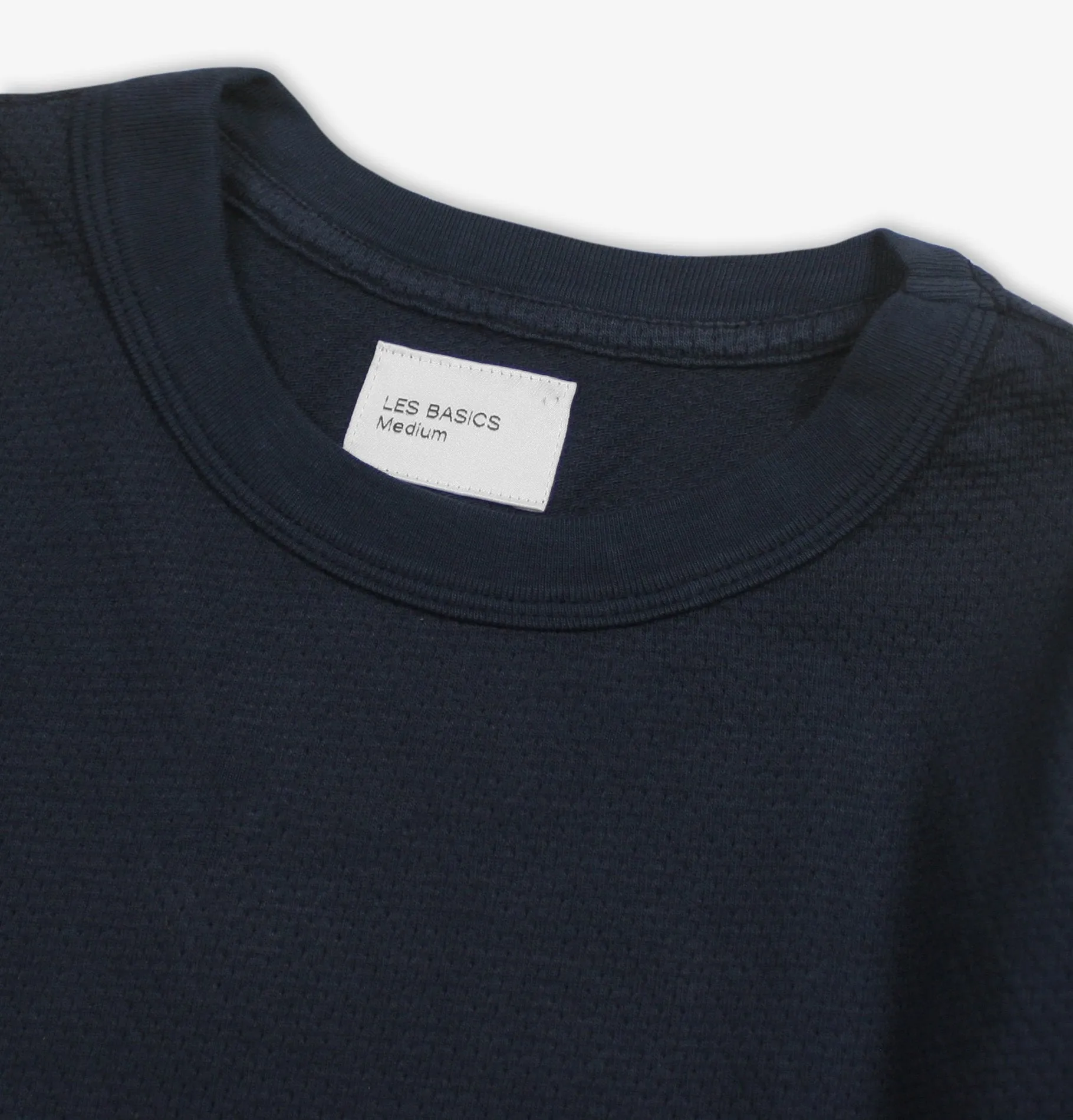 Les Basic Le Long Sleeve T-Shirt - Navy