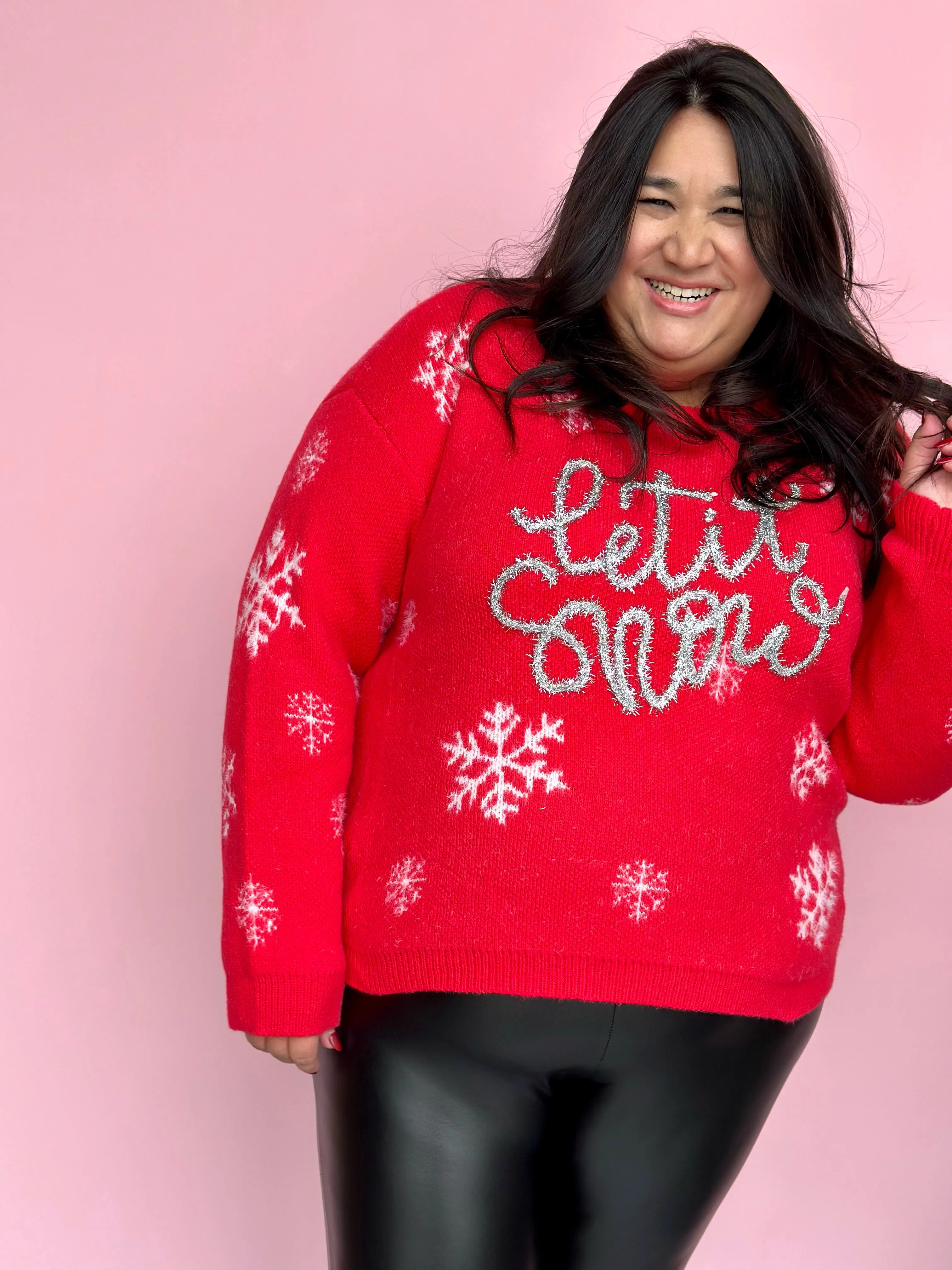 Let it Snow Holiday Sweater