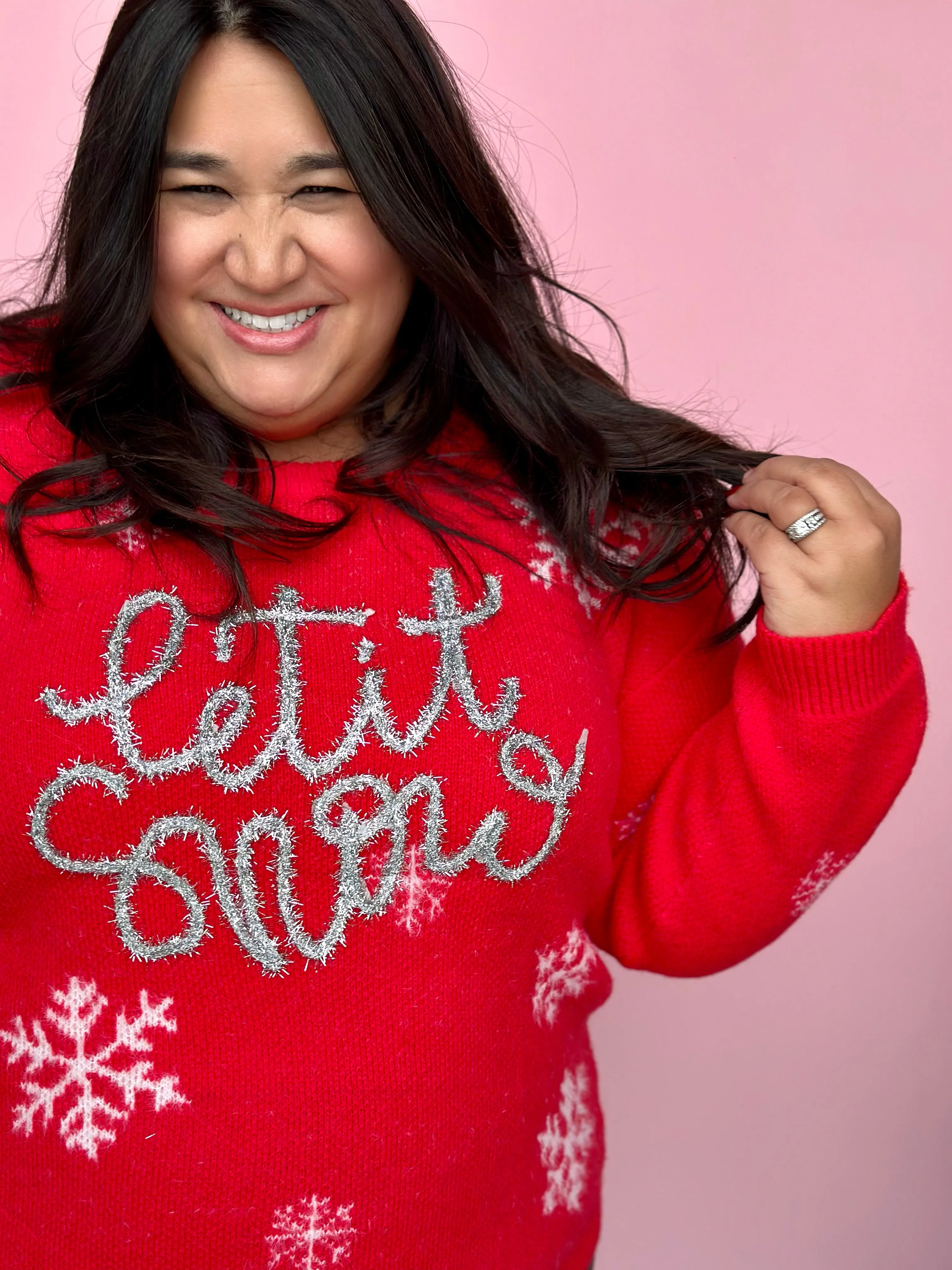 Let it Snow Holiday Sweater