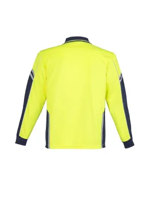 Mens Hi Vis Squad L/S Polo