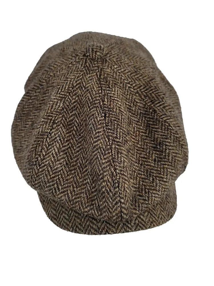 Men's Tweed Newsboy Cap