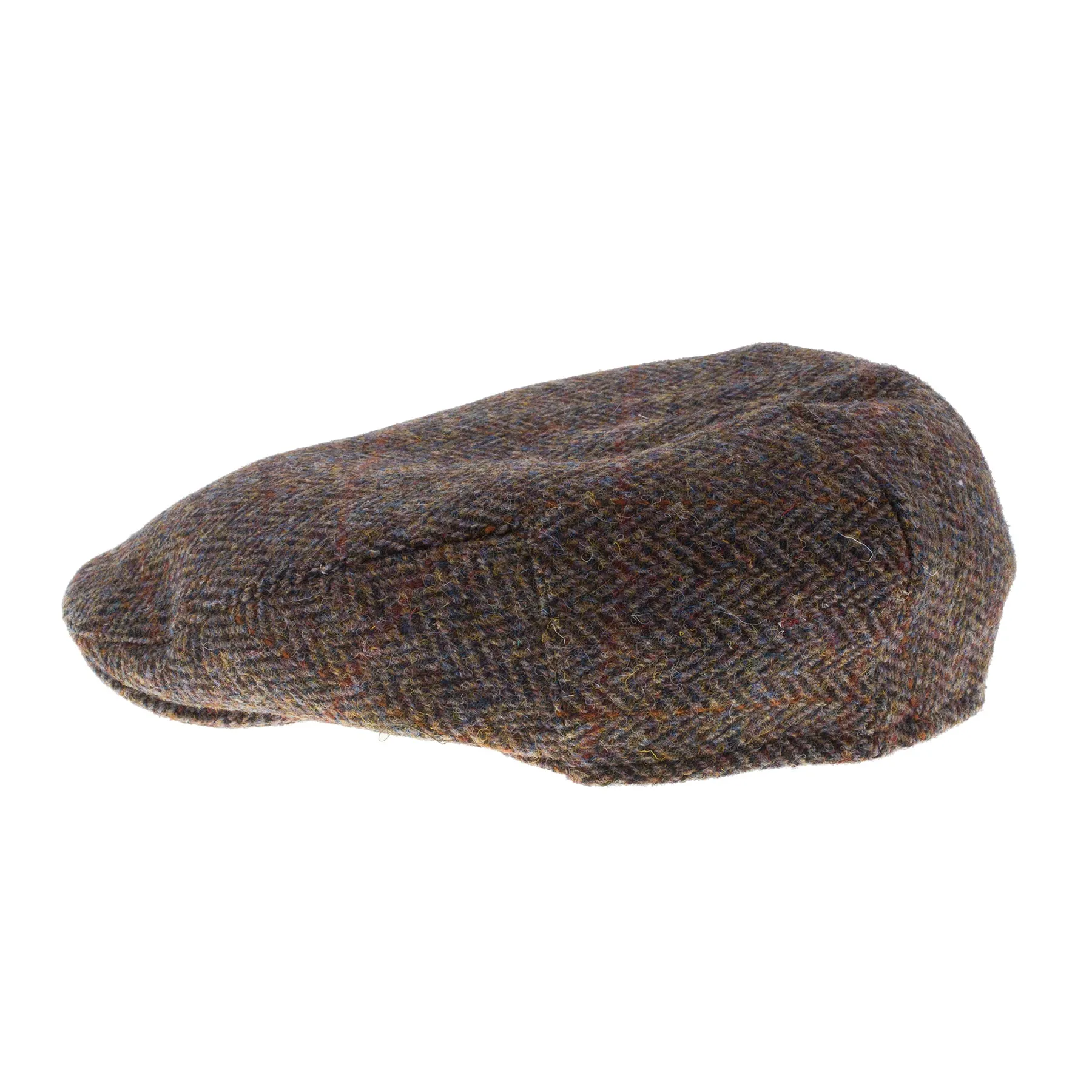 Men's Tweed Stornoway Y02 Flat Cap  2013 Brown Check