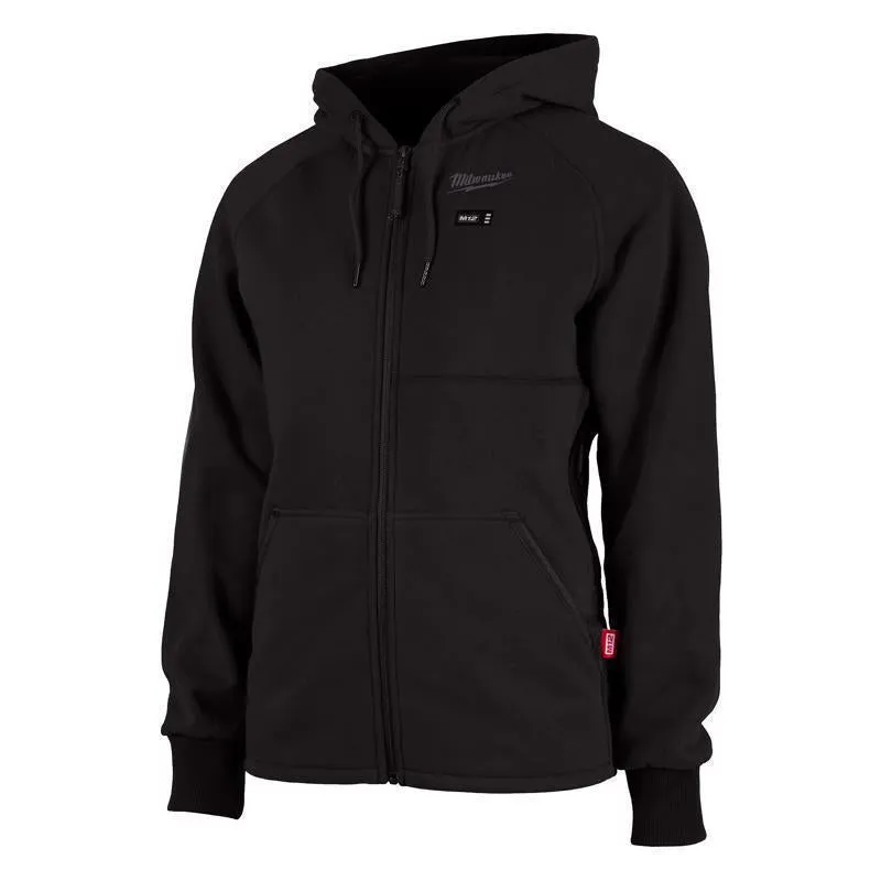 Milwaukee M12 L Long Sleeve Women's Heated Hoodie Kit Black