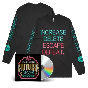 Neon Future Increase Delete Longsleeve and CD Bundle