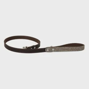 Ox Leather Tweed Handle Lead