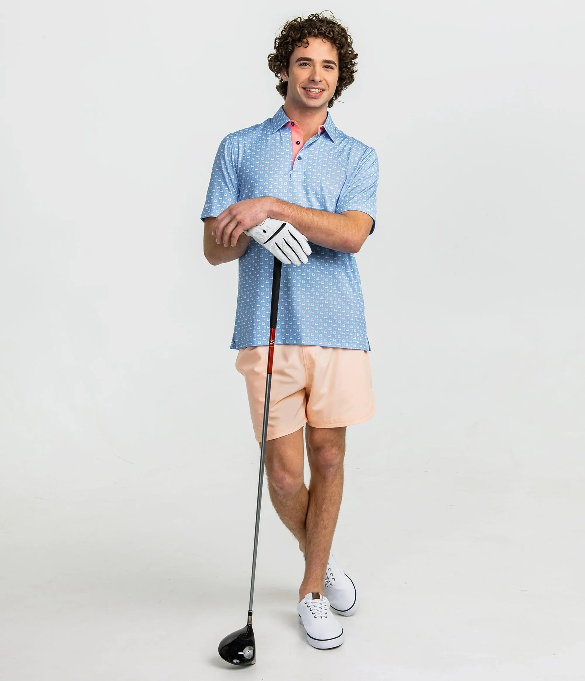 Par Fore Printed Polo - Par Fore