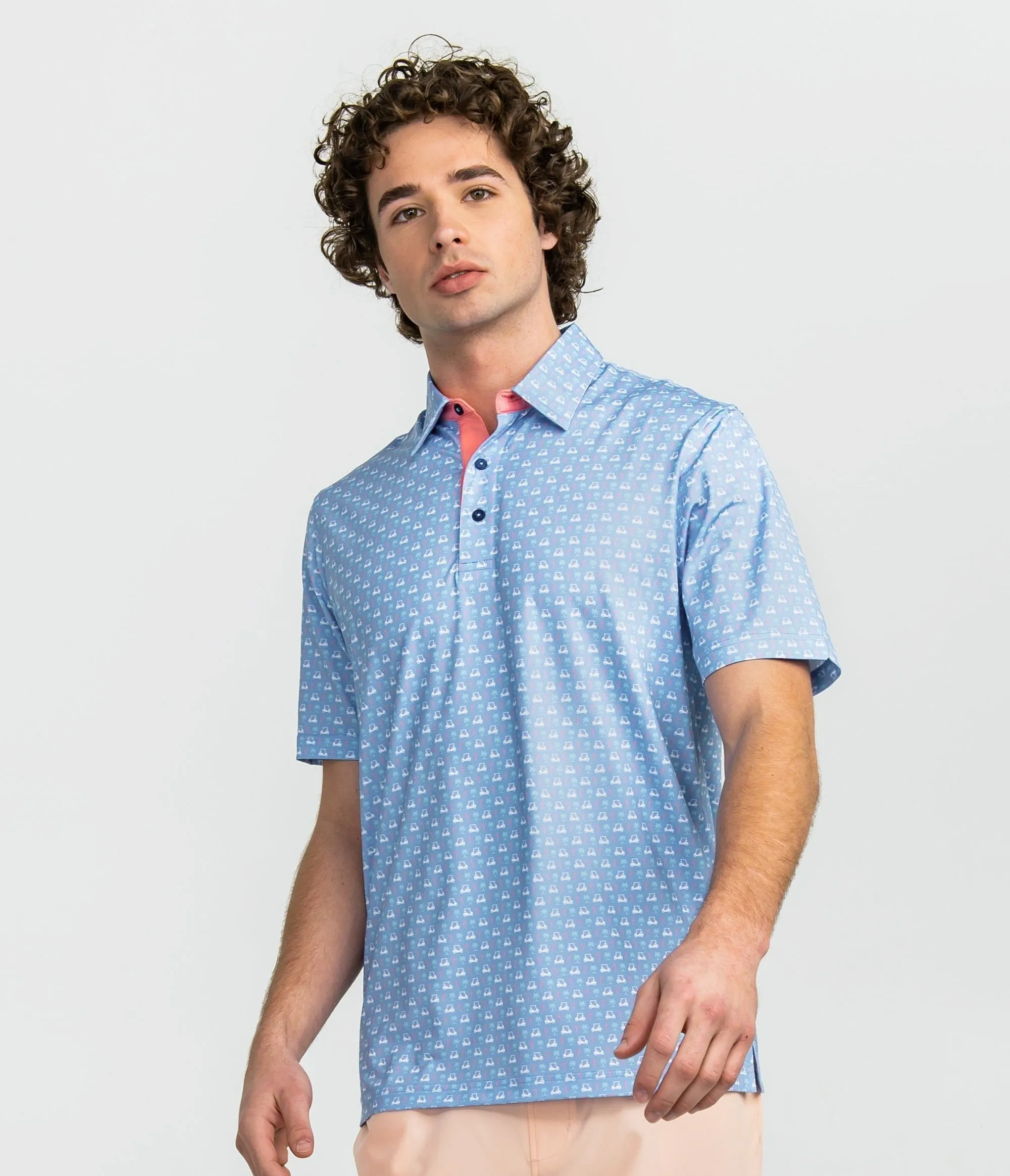 Par Fore Printed Polo - Par Fore