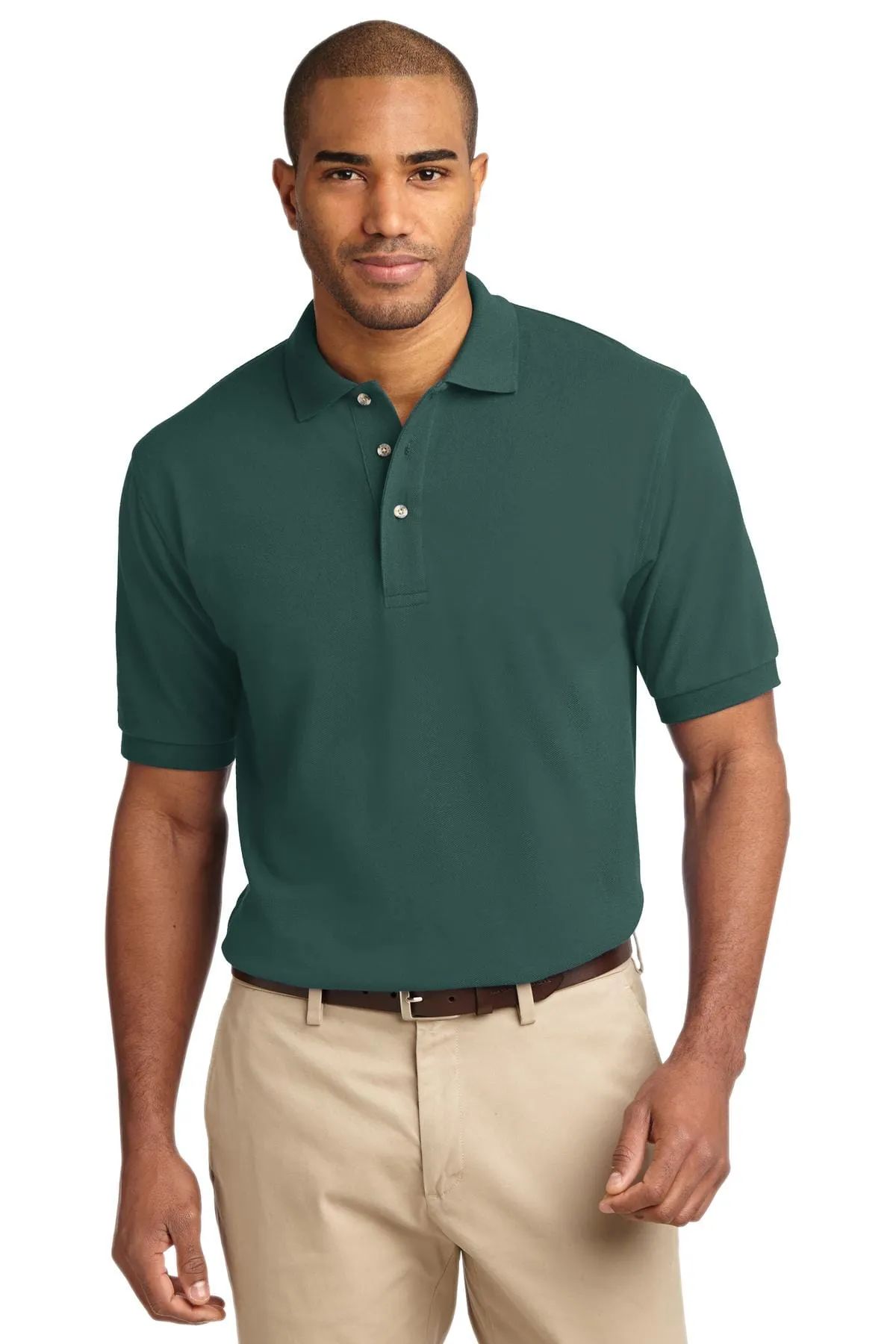 Port Authority ®  Heavyweight Cotton Pique Polo.  K420