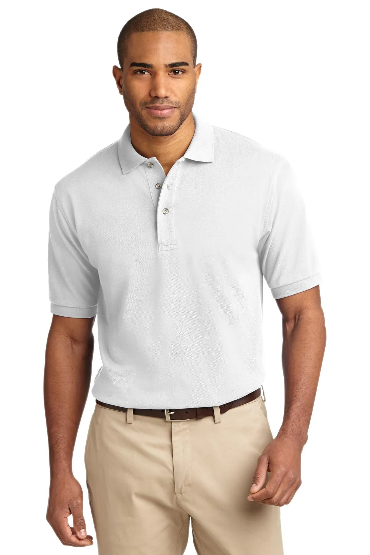 Port Authority ®  Heavyweight Cotton Pique Polo.  K420