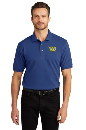 Port Authority Heavyweight Customized Cotton Pique Polos, Royal