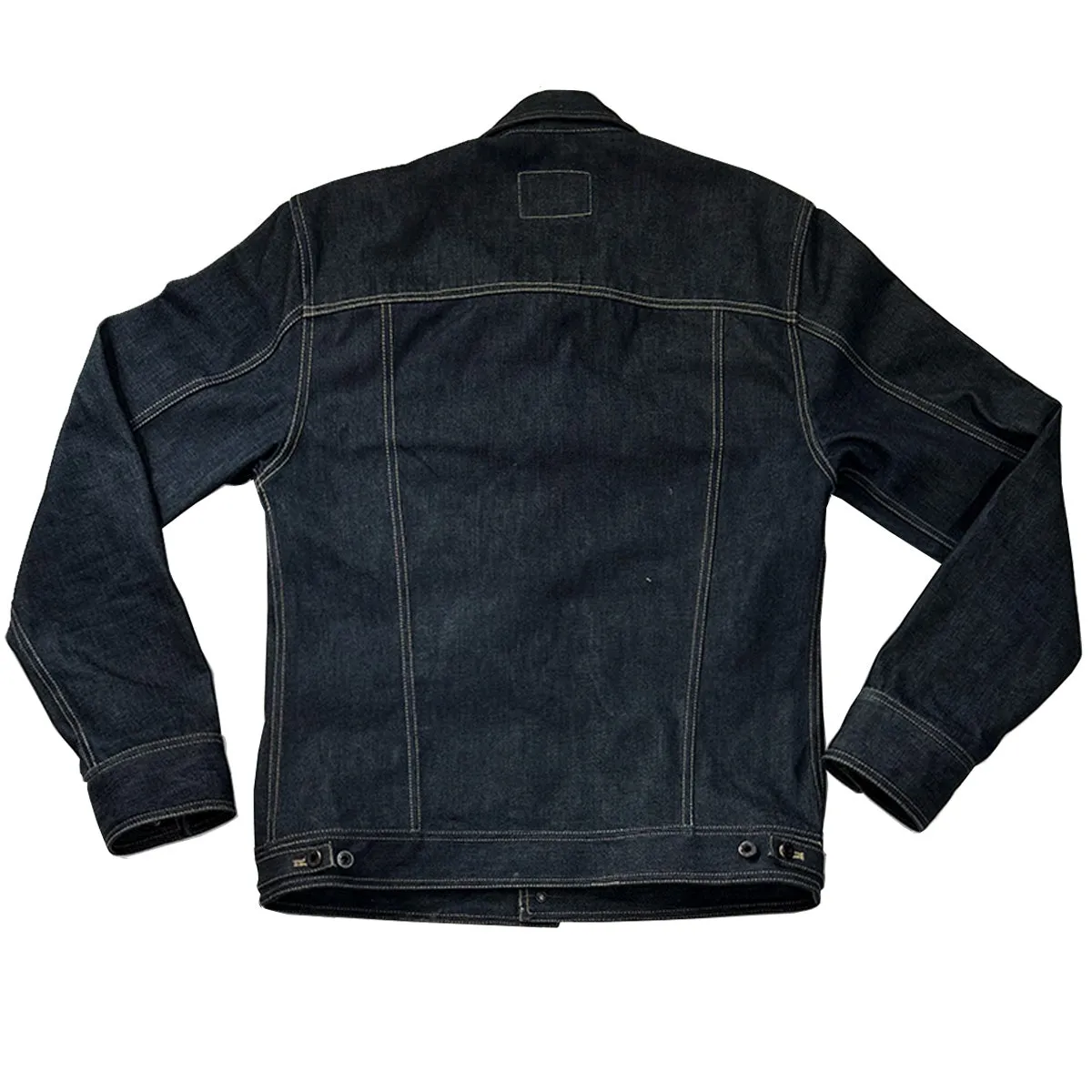 SANTOS // 2019 TYPE 11 // Indigo Maze Stitch Denim Jacket - Small Batch