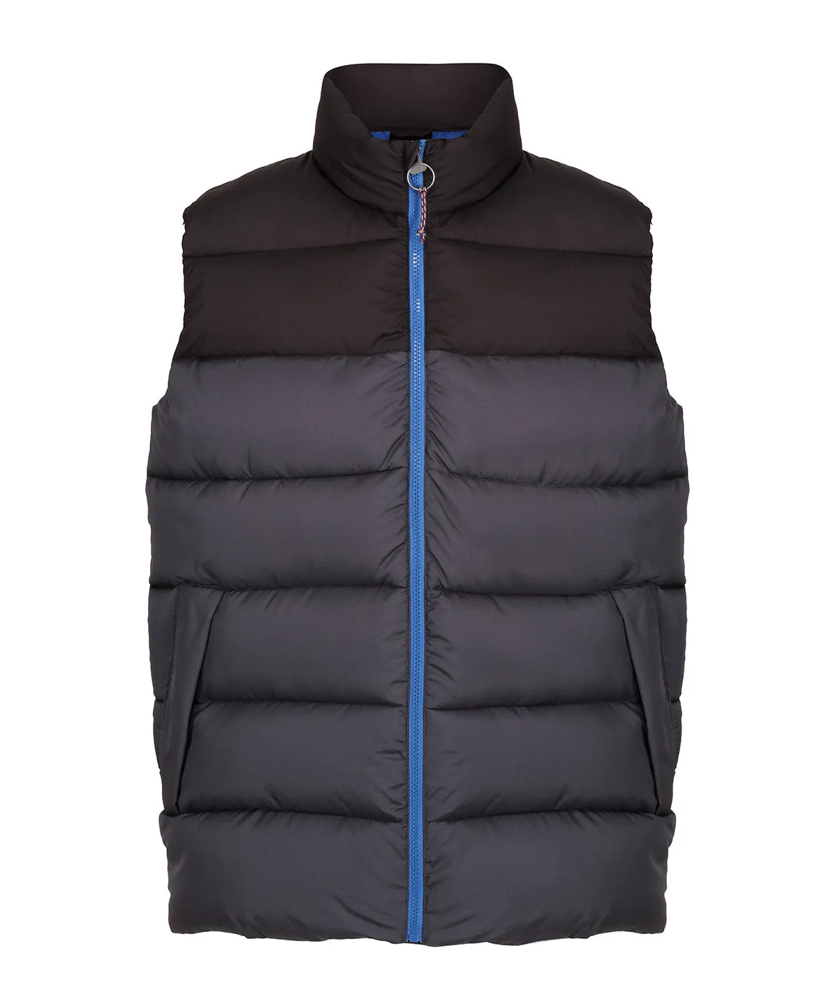 Seal Grey/Black - Vintage puffer vest